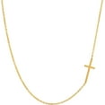 thumbnail image 1 of LAICAIW Layered Cross Necklace for Women, 14K Gold Plated Chain Necklace Dainty Gold Cross Pendant Necklace Simple Cute Necklaces for Women Gold Jewelry for Women, Cubic Zirconia, 1 of 7