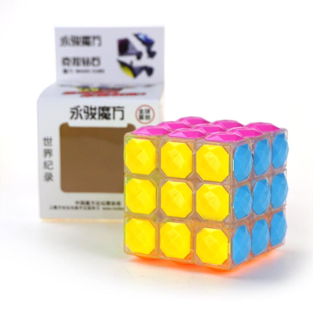 3x3x3 Magic Cube Plastic Saving Box Outer Packing toy accessories Pop new. 