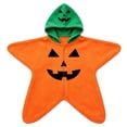 thumbnail image 5 of Shadoumai Baby Starfish Onesie Halloween Pumpkin Zipper Hooded Star Suit Newborn Outfit, 5 of 6