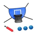 thumbnail image 3 of Juego de aro de baloncesto para trampolín, accesorios para trampolín, fácil instalación, portería de baloncesto blanda para entrenamiento, la mayoría Azul, 3 of 8