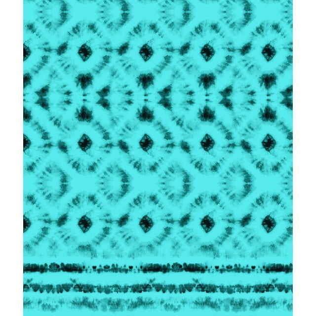 Soimoi Rayon Fabric Tie & Dye Panel Print Fabric by Yard 42 Inch Wide