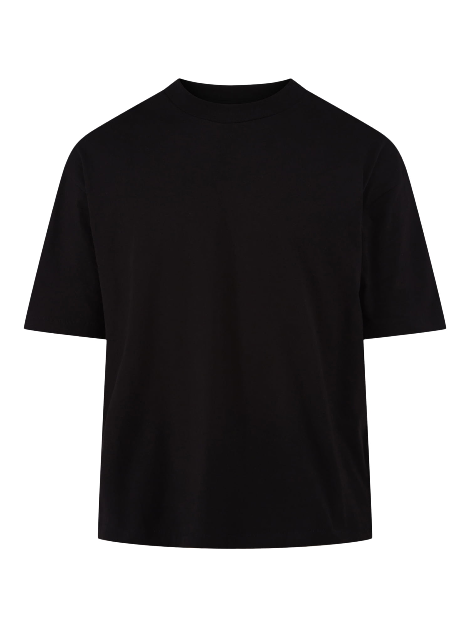 No Boundaries Cotton Oversized Cropped Tee with Short Sleeves, 2-Pack, Men's and Big Men's XS-5XL