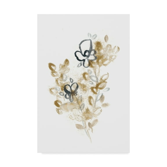 Trademark Fine Art 'Bronze Bouquet III' Canvas Art by June Erica Vess