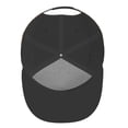 thumbnail image 6 of Flat Bill Trucker Hats for Women Men - Grassland Sunflower Cow Adjustable Flat Baseball Cap Snapback Hats Dad Hats for Men, 6 of 7