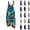 #01 Cyan, variant on Halloween Rompers for Women Pumpkin Print Sleeveless Jumpsuit Wide Leg Pants One Piece Adjustable Strap Loose Casual Costume Outfit Party Wear,#01 Cyan,XL