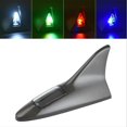 thumbnail image 2 of Oferta por tiempo limitado!Lámpara de señal de antena de techo de aleta de coche Solar luz intermitente LED Universal, 2 of 9