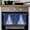 Blue White, variant on Red Christmas Tree Kitchen Towels Set of 3, Water Absorbent Dish Towel, Winter Balls Snowflake Xmas Tree Decorative Hand Towels - Quick Drying Cloth for Cooking Baking, 18x28 Inch