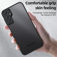thumbnail image 3 of SaniMore for Samsung Galaxy A54 5G 2023 Case, Wear-resistant Frosted PC Backplane & Shockproof Soft TPU Bumper Anti-fall Anti-scratch Thin Lightweight Cover For Samsung Galaxy A54 5G,Black, 3 of 6
