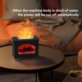 thumbnail image 4 of AOLIGEI Humidifiers For Bedroom Fireplace Simulation Flame Oil Diffuser 270Ml Cool Mist Humidifier Essential Desktop Humidifier Night Light, 4 of 7
