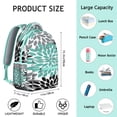 thumbnail image 6 of "Ethnic Tribal Print Backpack for Women - Roomy 17” Laptop Boho Chic Daypack, Water-Resistant College Bag for Campus, Dorm & Everyday Boho Fashion", 6 of 6