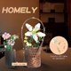 thumbnail image 3 of Flower Bouquet Building Set with LED String Light Artificial Flower Bouquet Collection Building Blocks Kit DIY Home Decor Valentines (514 PCS), 3 of 4