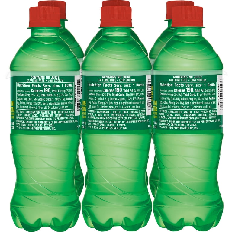 7UP Lemon Lime Soda - 20 fl oz Bottle