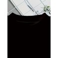 thumbnail image 2 of Girl'S Casual Summer T-Shirt - "THREENAGER" Graphic with Floral Design, Black, Soft & Stretchy Knit Top, Round Neck, Casual Wear|Playful Print|Comfortable Fit, 2 of 7