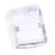 thumbnail image 1 of 2x Cubierta de Timbre de Plástico Refugio Escudo de Timbre Protección Botón de Timbre Inalámbrico Impermeable para 2 piezas, 1 of 8
