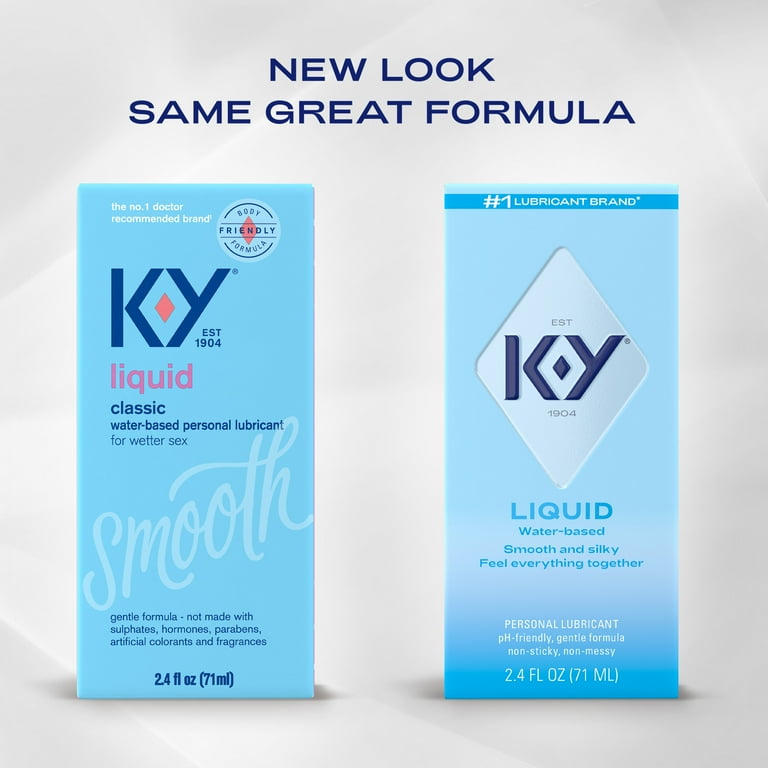 K&Y Water Based Personal Lubricant, 2.5 fl oz, Long-Lasting Comfort -  Walmart.com