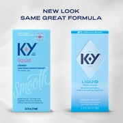 K-Y Water Based Personal Lubricant, Lube For Sexual Wellness, Vaginal Moisturizer, 2.5 fl oz