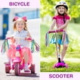 thumbnail image 2 of BESPORTBLE Kids Bike Handlebar Streamers Tassels Ribbons Grips Accessories for Children's Colorful Set, 2 of 4