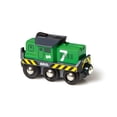thumbnail image 4 of BRIO World 33214 - Moteur à Pile de Fret - Ensemble de Train Jouet en Bois 1 Pce pour Enfants de 3 Ans et Plus, Vert, 4 of 5