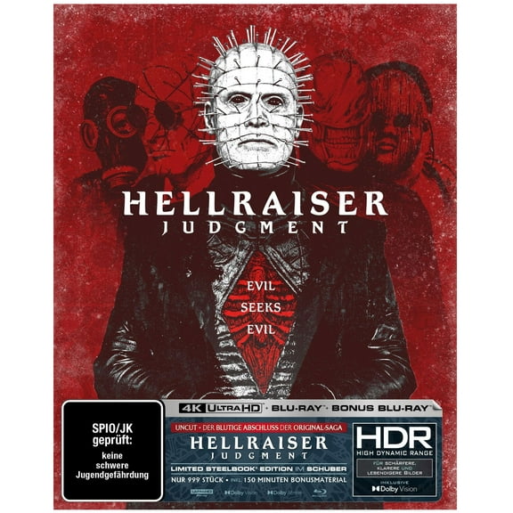 Hellraiser: Judgment Full Slip B auf 999 Stück (4K Ultra HD) Bonus (4K Ultra HD) Randy Wayne