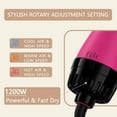 thumbnail image 6 of Upgraded 4 in 1 Hair Dryer and Styler Volumizer with Negative Ion Anti-frizz Ceramic Titanium Barrel Hot Air Hair Straightener Brush, 6 of 15