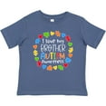 thumbnail image 3 of Inktastic I Love My Brother Autism Awareness Boys or Girls Baby T-Shirt, 3 of 5