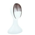 thumbnail image 3 of SAYFUT Clip in Bangs Hair Extensions, Hair Bangs Fringe Clip on Hairpiece with Temples Flat Front Wispy Fringe Air Bangs for Women 100% Human Hair Bangs Daily Wear, 3 of 8