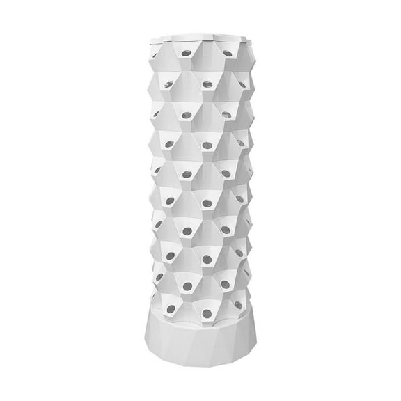 Hydroponics Growing Tower 80 Slots Hydroponic Planter Vertical Hydroponic Fruit Tower Hydroponic Growing Kit for High-Rise Building in style