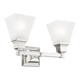 thumbnail image 3 of Livex Lighting Mission 2 Bath Light in Chrome, 3 of 15