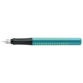 thumbnail image 2 of Faber-Castell Grip 2010 Fountain Pen, Extra Fine Point, Turquoise-Light Green Ink, 1 Count, 2 of 4