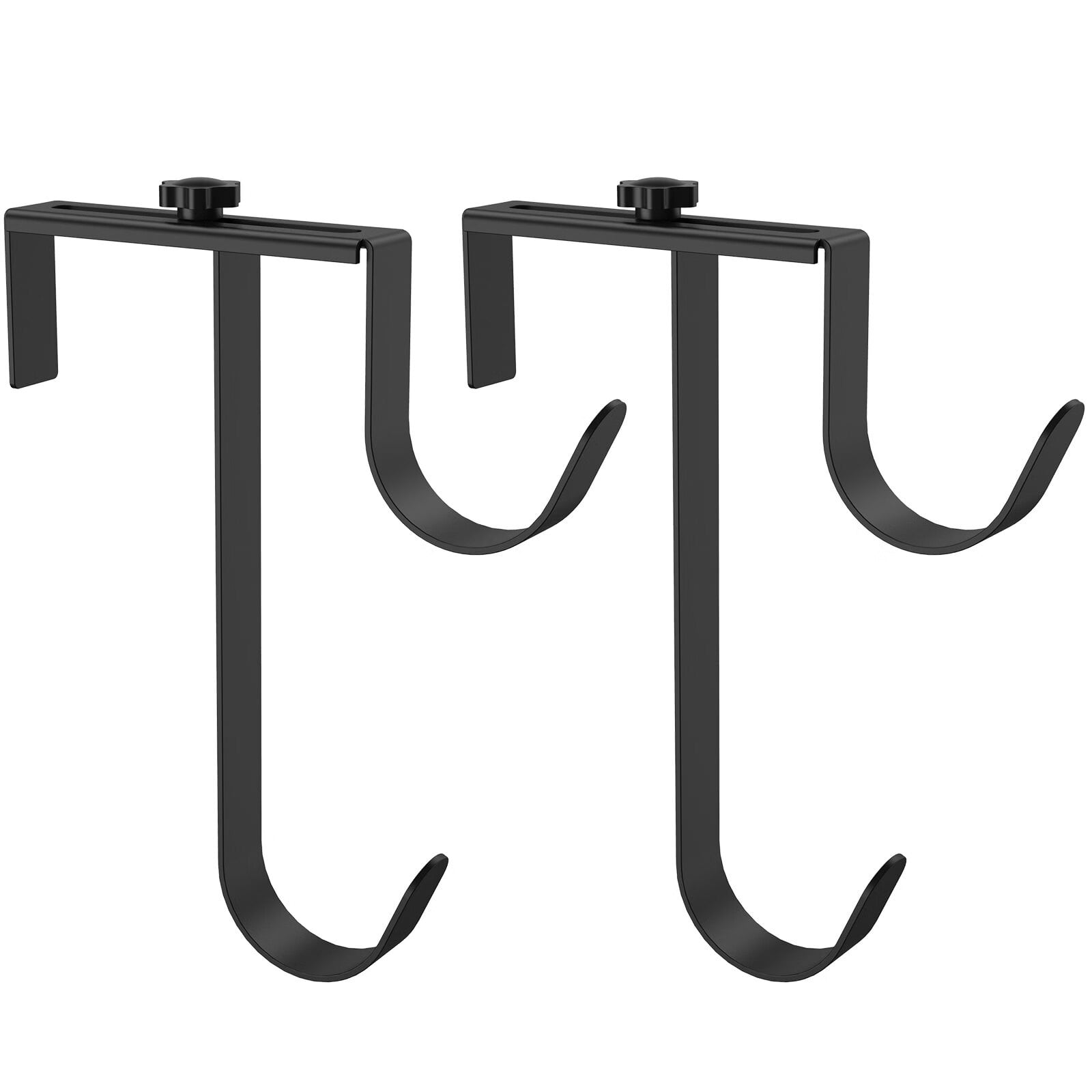 2 Pcs Pool Pole Hooks Adjustable Pool Pole Hanger No Drill Pool Fence