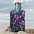 thumbnail image 5 of Salouo Starry Night Iris Field Pattern Travel Dust-proof Suitcase Cover, Softside Suitcase Protector Luggage Cover Protector for 18-32inch ,Not Included Suitcase, 5 of 8