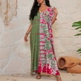 thumbnail image 5 of Kaftan Dress for Women Plus Size Bathing Suit Cover up Batwing Dress Loose fit mumu Dresses for Women Multicolor One Size, 5 of 5