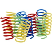 Frisco Colorful Springs Cat Toy, 10-Pack