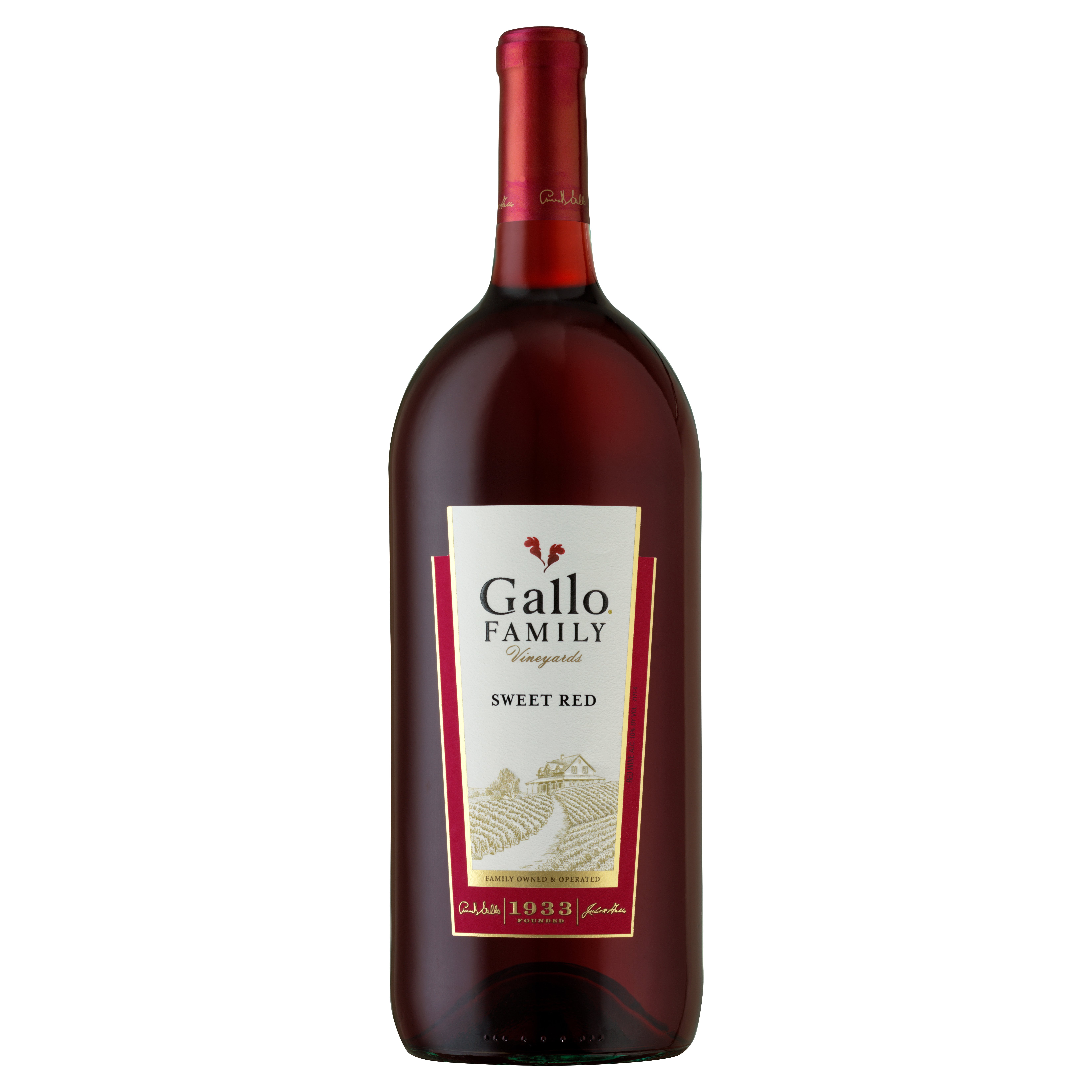 Gallo Family Vineyards Sweet Red Wine 1 5 L Walmart Com Walmart Com