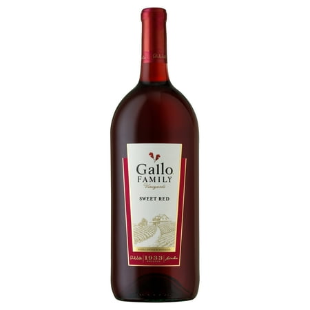 Gallo Family Vineyards Sweet Red Blend Red Wine, 1.5L Bottle