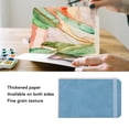 thumbnail image 3 of Watercolor Sketchbook, 300gsm Compact and Sturdy Watercolor Paper Convenient to Carry Mini Sketchbook Fine Workmanship Double Sided Diary Book Drawing Paper, 3 of 7