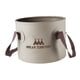 thumbnail image 2 of Cubo de lavabo plegable para almacenamiento de agua, contenedor de agua para exteriores 20L Café 33cmx24cm, 2 of 9