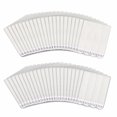 thumbnail image 1 of Tiras para colgar cuadros MOVELYST, 60 pares (120 tiras), color blanco, 1 of 8