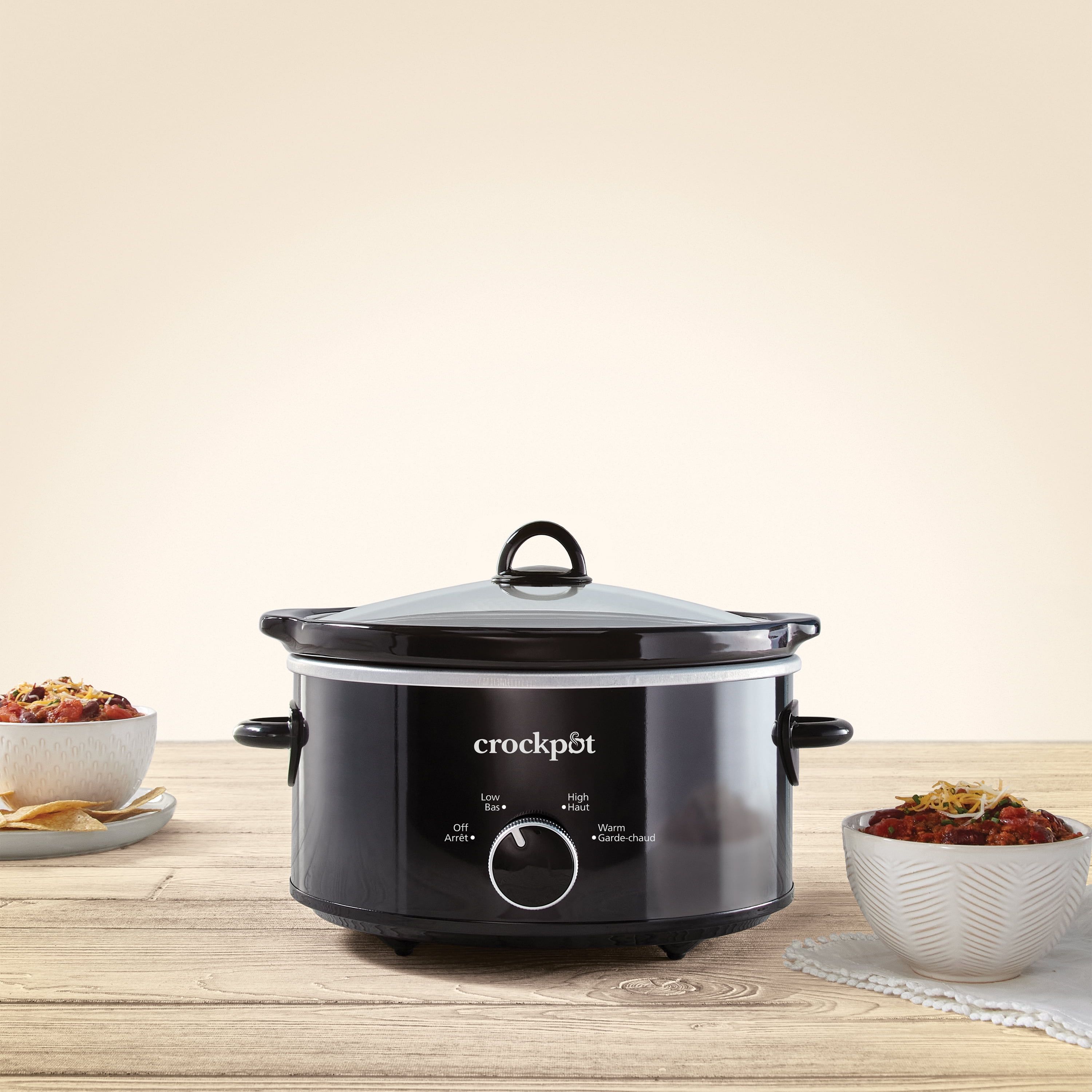 Mijoteuse classique 3,8 l pintes Crockpot, noire