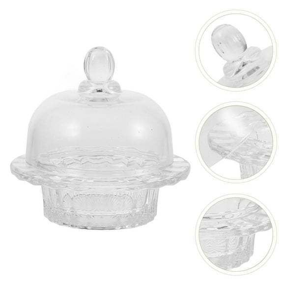 FRCOLOR Dessert Cup Glass Prep Bowl Ice Cream Bowl Small Dessert Bowl Glass Bowl Ice Cream Cup for Party Appetizers Pudding and Ice Cream