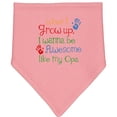 thumbnail image 2 of Inktastic Awesome Like My Opa Baby Bandana Bib, 2 of 4