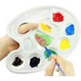 thumbnail image 4 of White - 1 pc Oval Plastic Paint Tray, 4 of 5