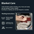 thumbnail image 6 of Pawsse Waterproof Pet Blanket, Pee Urine Proof Dog Blanket Cover for Couch Bed Furniture Protector, Liquid Proof Blanket for Small Medium Dogs, Wine/Tuape, 50” x 60”., 6 of 7