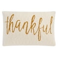 thumbnail image 4 of SAFAVIEH Thankful Pillow Beige / Mustard, 4 of 6
