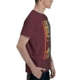 thumbnail image 3 of Level 13 Unlocked Men'S Basic Short Sleeve T-Shirt Burgundy Small, 3 of 5