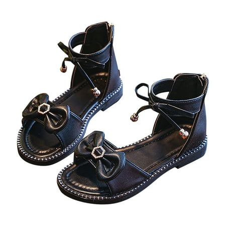 

Toddler Girl Black Fashion Sandals 5 Years-5.5 Years