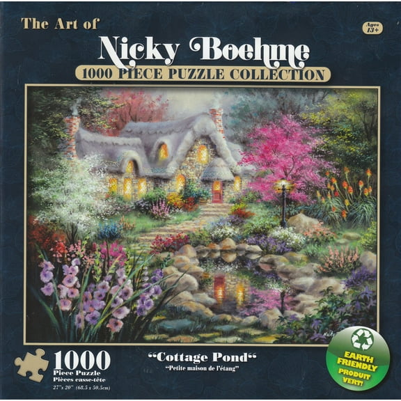 Cottage Pond 1000 Piece Puzzle