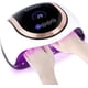 thumbnail image 1 of Lámpara UV para uñas, secador de uñas profesional automático UV LED de 180 W, 4 temporizadores (30/60/90/120 s), pantalla LCD grande, base extraíble, para esmalte semipermanente., 1 of 5