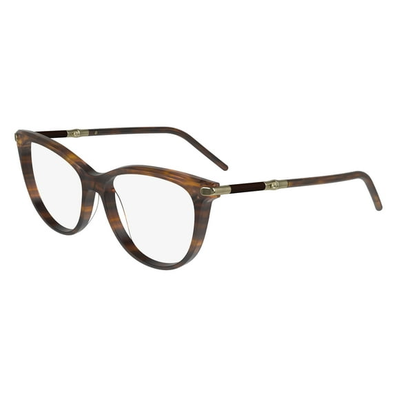 Longchamp Soft Oval Eyeglasses LO2727 238 Brown Horn 53mm