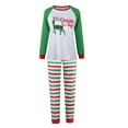 thumbnail image 2 of Qiylii Christmas Parent-child Matching Outfit, Long Sleeve Sleepwear/Jumpsuit, 2 of 7